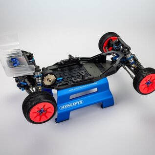 J Concepts JCO5180-2 Black JConcepts Chassis Standard Hard Anodized  for B7