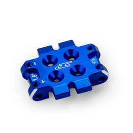 J Concepts JCO5184-1 Blue Front Bulkhead 2.5 Degree (9.3g), Aluminum for B7