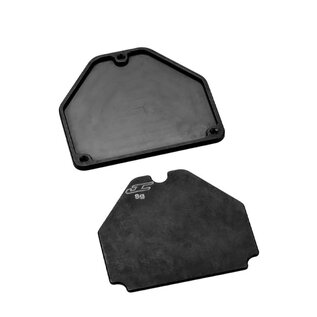 J Concepts JCO5192S RC10B7 Steel Servo Weight Plate, Set