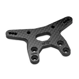 J Concepts JCO5214-2  Black 2mm Carbon Fiber Front Shock Tower for B7