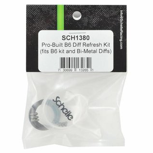 Schelle Racing SCH1380 Pro-Built B6.1 B6 T6.1 SC6.1 Diff Refresh Kit