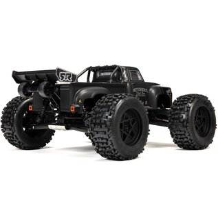 Arrma ARA8611V6T1 Black 1/8 NOTORIOUS 6S V6 4X4 BLX Brushless Stunt Truck RTR