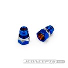 J Concepts JCO5159-1 Blue  Fin Titanium Front Stand-off - 8mm for B7