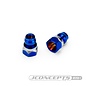 J Concepts JCO5159-1 Blue  Fin Titanium Front Stand-off - 8mm for B7