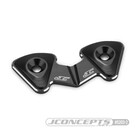 J Concepts JCO5203-2 Black RC10B7 aluminum 1-piece rear wing button