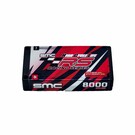 SMC SMC80150-1S2P HCL-RS 3.7V 1S 8000mAh-150C Lipo Battery 5mm Inboard Hardcase.