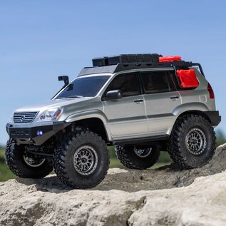 Axial Racing AXI-1532T2 Silver 1/24 SCX24 Lexus GX 470 4X4 RTR Brushed Rock Crawler