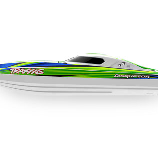 Traxxas TRA106064-4 Green  Disruptor Race Boat 4S VXL