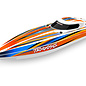 Traxxas TRA106064-4 Orange  Disruptor Race Boat 4S VXL