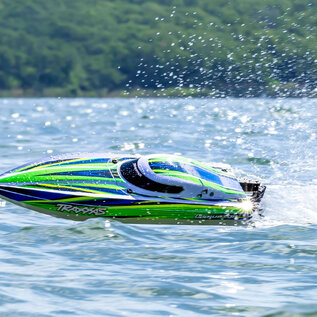 Traxxas TRA106064-4 Orange  Disruptor Race Boat 4S VXL
