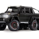 Traxxas TRA88296-4  Black TRX-6 Mercedes-Benz G 63 AMG 6X6 Clipless