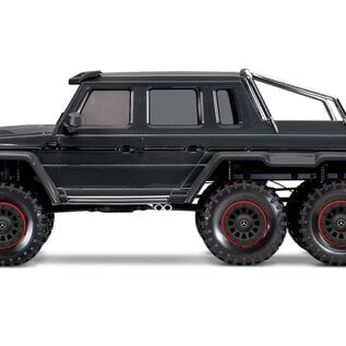 Traxxas TRA88296-4  Black TRX-6 Mercedes-Benz G 63 AMG 6X6 Clipless