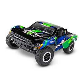 Traxxas TRA58376-74  Green  Slash 2WD VXL HD Short Course Racing Truck