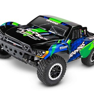 Traxxas TRA58376-74  Green  Slash 2WD VXL HD Short Course Racing Truck