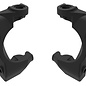 Traxxas TRA10732-BLK  Black Caster Blocks (C-Hubs), Left & Right for Mini Maxx