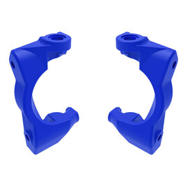 Traxxas TRA10732-BLUE Blue Caster Blocks (C-Hubs), Left & Right for Mini Maxx