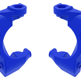 Traxxas TRA10732-BLUE Blue Caster Blocks (C-Hubs), Left & Right for Mini Maxx