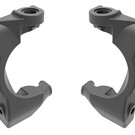 Traxxas TRA10732-GRAY  Gray Caster Blocks (C-Hubs), Left & Right for Mini Maxx