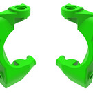 Traxxas TRA10732-GRN  Green Caster Blocks (C-Hubs), Left & Right for Mini Maxx