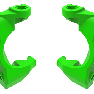 Traxxas TRA10732-GRN  Green Caster Blocks (C-Hubs), Left & Right for Mini Maxx