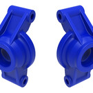 Traxxas TRA10752-BLUE Blue Rear Stub Axle Carriers (2) for Mini Maxx