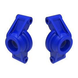 Traxxas TRA10752-BLUE Blue Rear Stub Axle Carriers (2) for Mini Maxx