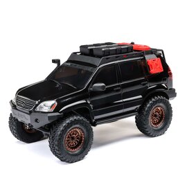 Axial Racing AXI-1532T3 Black 1/24 SCX24 Lexus GX 470 4X4 RTR Brushed Rock Crawler (Battery & Charger Included)