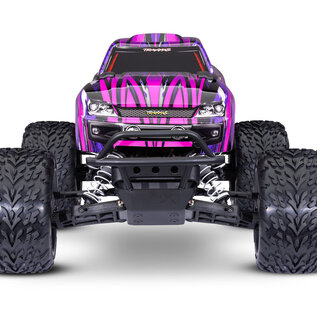 Traxxas TRA36254-8  Pink Stampede 1/10 Scale Monster Truck w/ Battery & USB-C