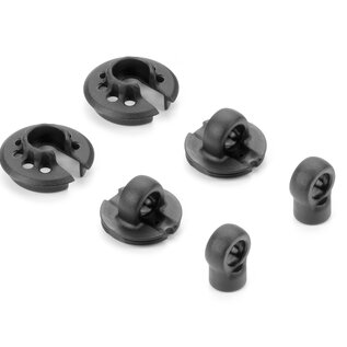 Xray XRA308337  Xray X4'25 XLP2 Composite Shock Parts w/ 2 Holes Cap
