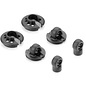 Xray XRA308337  Xray X4'25 XLP2 Composite Shock Parts w/ 2 Holes Cap