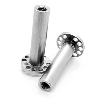 Awesomatix A12-ST1208-C4ST  Steel Steering Block Post 4deg. x2