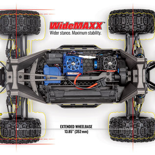 Traxxas TRA89086-4  Red  1:10 Maxx Monster Truck w/ Widemaxx RTR