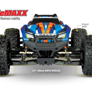 Traxxas TRA89086-4  Red  1:10 Maxx Monster Truck w/ Widemaxx RTR