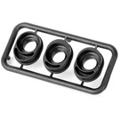 Xray XRA362370  Inline Hub for Bevel Gear - Rear HS Bulkhead - 1+2+3 Dot