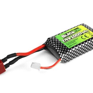 Blackzon BZN540223 Turbo Slyder Battery Pack (LiPo 7.4V, 1000mAh), w/T-Plug
