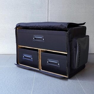 KOS KOS32223  1/10 3 Drawer Touring Car Bag (1/10 Touring, 1 Large & 2 Medium)