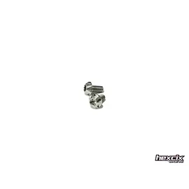 Sortafast SF-MS2306-2  Hexcix Titanium Screws Motor Screws M3 (2) (Metric) 3x6mm