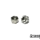 Sortafast SF-SNUT440-2  Sortafast Hexcix Titanium Setup Nuts (4-40) 2pc