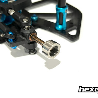 Sortafast SF-SNUT440-2  Sortafast Hexcix Titanium Setup Nuts (4-40) 2pc