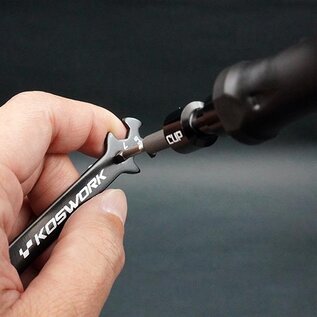 KOS KOS13231  Koswork Turnbuckle Wrench (3.2, 4, 5, 5.5, 7 & 8mm)