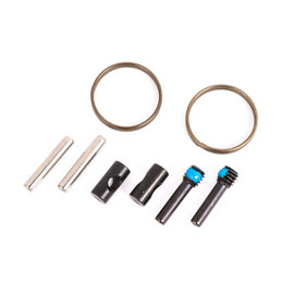 Traxxas TRA9656X Rebuild kit, steel constant-velocity driveshafts, center (front or rear) Sledge