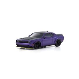 Kyosho MZP451PU ASC Dodge Challenger SRT Hellcat Redye Plum Crazy Body