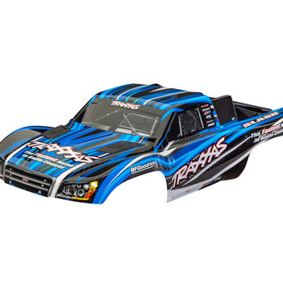 Traxxas TRA6910-BLUE  Blue Slash Body, All Slash Trucks with Clipless