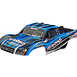 Traxxas TRA6910-BLUE  Blue Slash Body, All Slash Trucks with Clipless