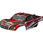 Traxxas TRA6910-RED   Red Slash Body, All Slash Trucks with Clipless