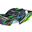 Traxxas TRA6932-GRN Green Slash 4X4 Body, All Slash Trucks with Clipless