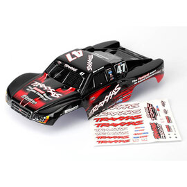 Traxxas TRA7085  Black Body, Mike Jenkins #47, 1/16 Slash