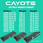 Cayote CA-462S145 CAYOTE Racing 4600mAh 2S Shorty LiPo 7.6V 145C 163g