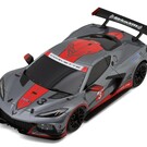 Kyosho KYOMZP244GMR (Gun Metal/Red) Kyosho Mini-Z MR-04 Chevrolet Corvette C8.R Pre-Painted Body