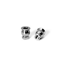 T-Works TP-X4-C  T-Works 64 Titanium 6mm Lower Arm Ball With Hex for X4 (2)